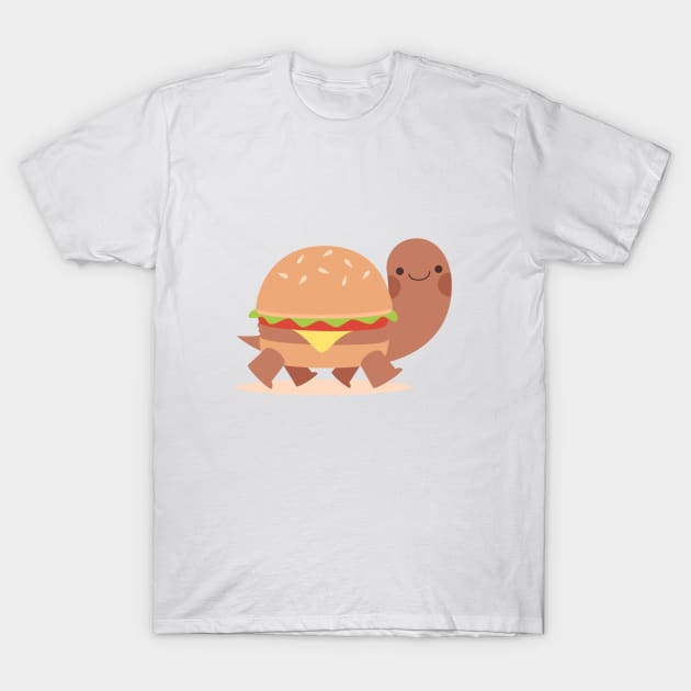 Burger turtle T-Shirt by petitspixels